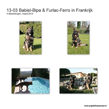 Furlac-Ferro & Babiël-Bipa genieten van de lente in Frankrijk